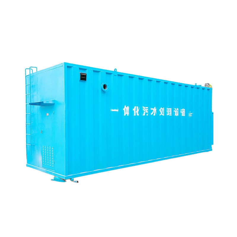 Underground integrated sewage treatment equipment intelligent sedimentation tank carbon steel breeding wastewater treatment underground 5