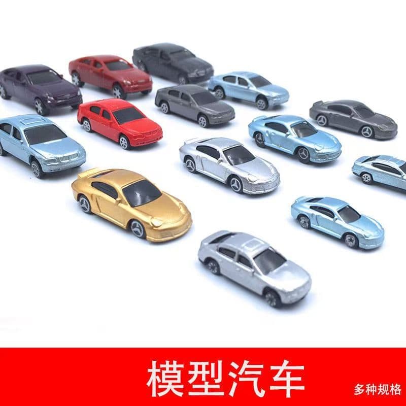Small toy car, realistic plastic car model