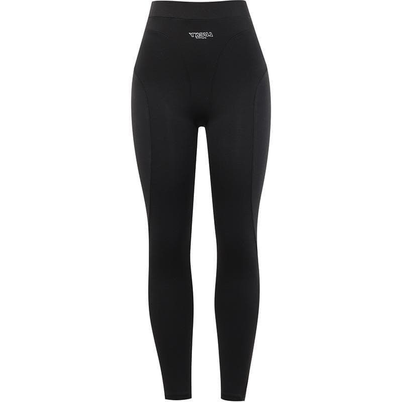Summer knitted fitted long sports shark, casual trousers for leisure, high waist, new collection, European style 5