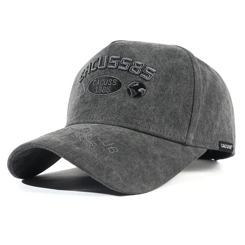 Summer cotton baseball cap, breathable travel hat 5