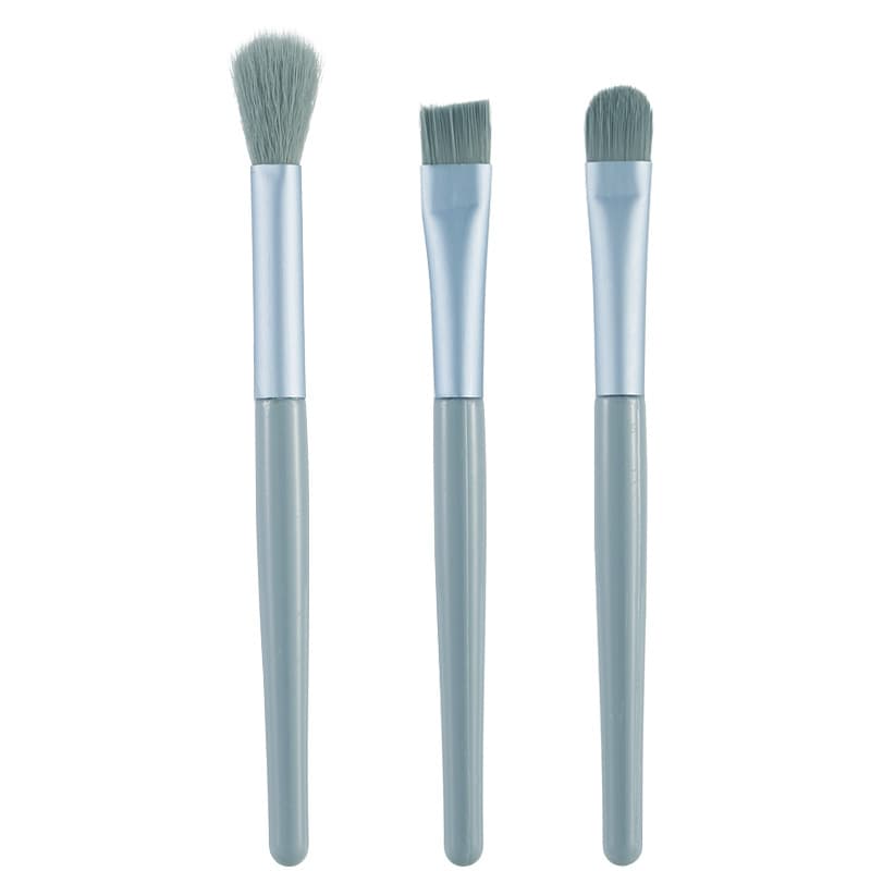 Set, brush, soft face blush, 3 piece set, full set 5
