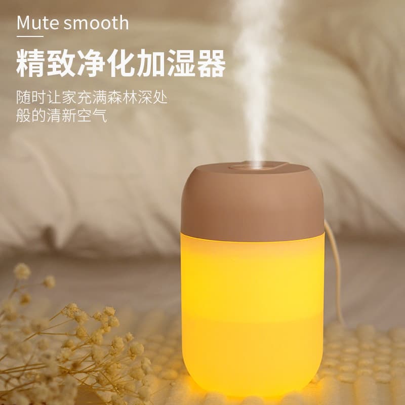 Creative humidifier, table night light, mute design aromatherapy, spray, Birthday gift 2