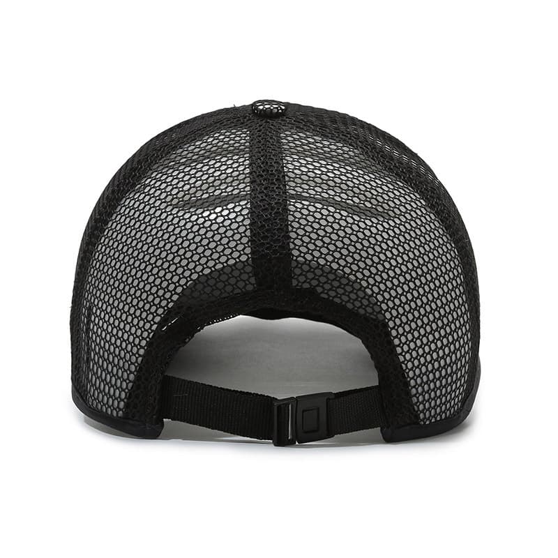 Summer long sun protection cream-stick, men's baseball cap, travel hat, casual fishing net for fishing, breathable hair mesh 4