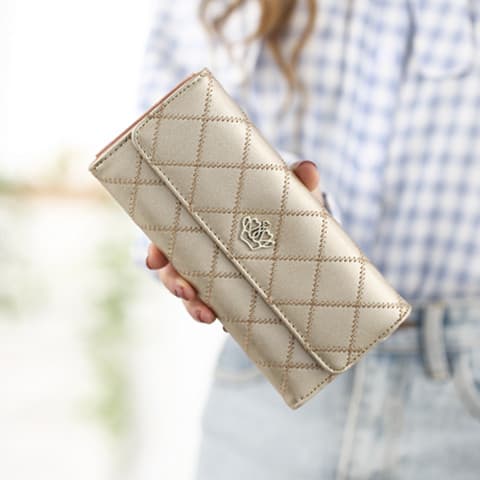 (Cross-border trading), (Wholesale), wallet, long shoulder bag, small clutch bag, Korean style 4
