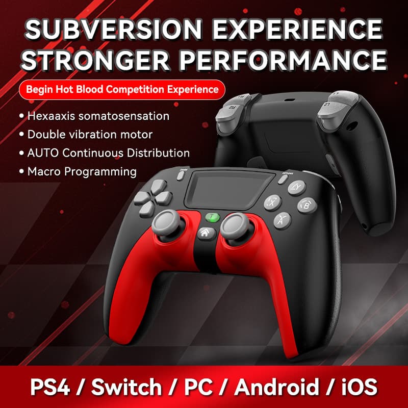 Handle, wireless controller, bluetooth, vibration, P4 2