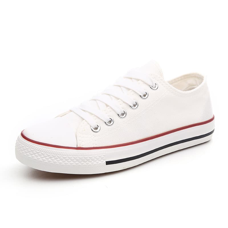 Low cloth breathable white shoes for men and women, for beloved 2