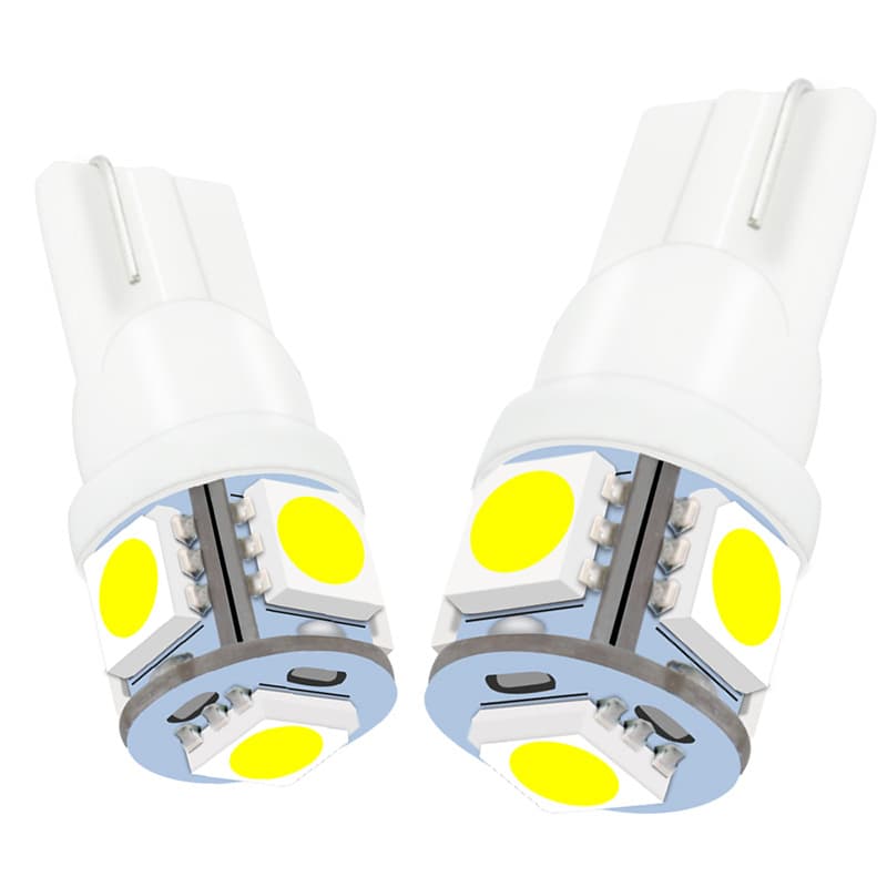 Shangxian Cross-border T10 Width Light Highlight Decoded License Light LED Headlight 5SMD5050 Headlight Indoor Roof Light 3