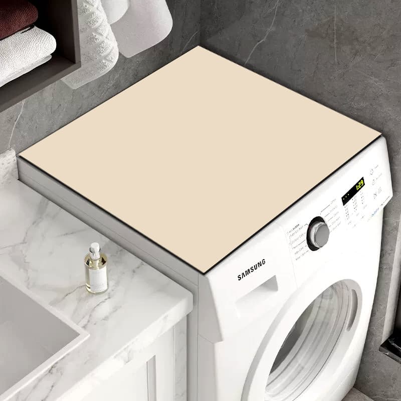 Solid color protective modern and minimalistic drum for laundry, quick dry dustproof dustproof box, dust cover, sun protection, water absorbent 2