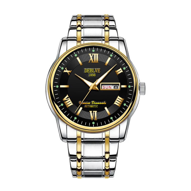 Waterproof swiss watch, calendar, mechanical quartz watches, Switzerland, fully automatic, Korean style, simple and elegant design 3