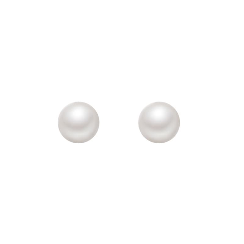 Universal elegant earrings from pearl, silver 925 sample, simple and elegant design, light luxury style, high-quality style 5