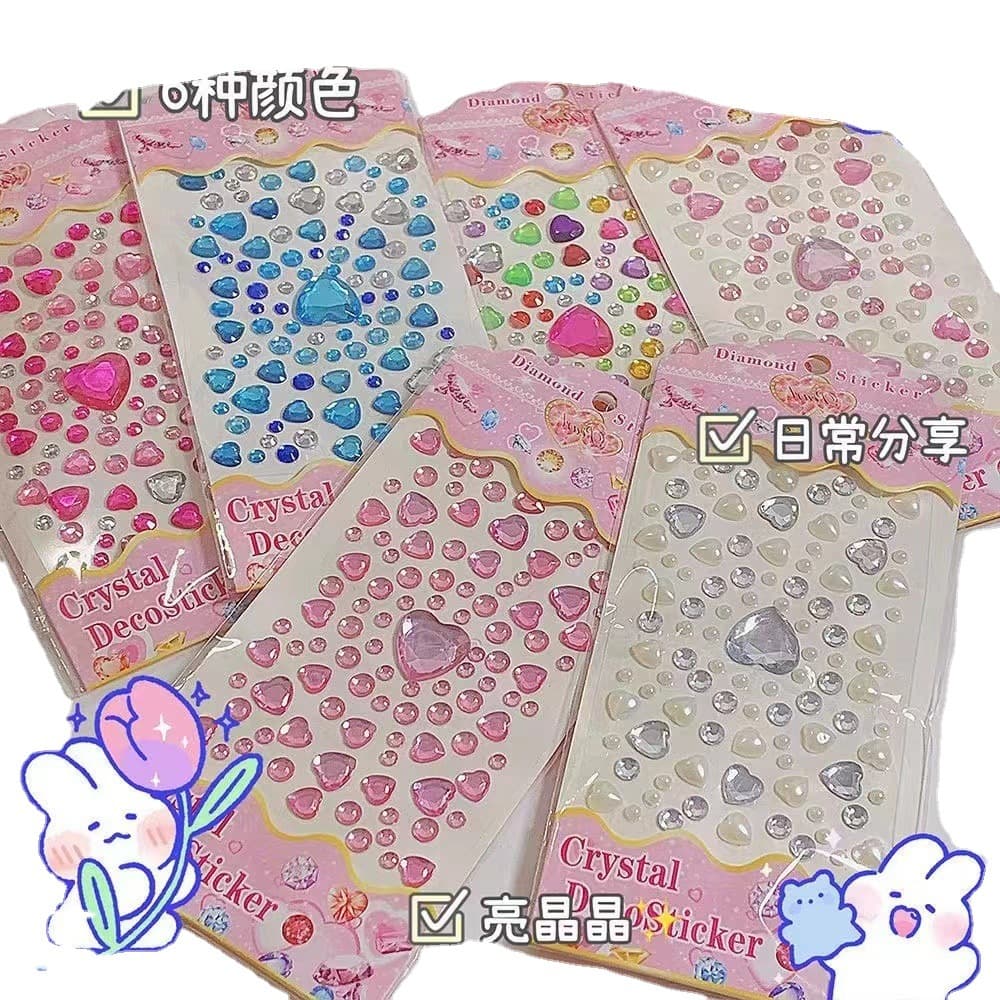 (Wholesale), three dimensional sticker, award for makeup, stickers, drawing paper 5