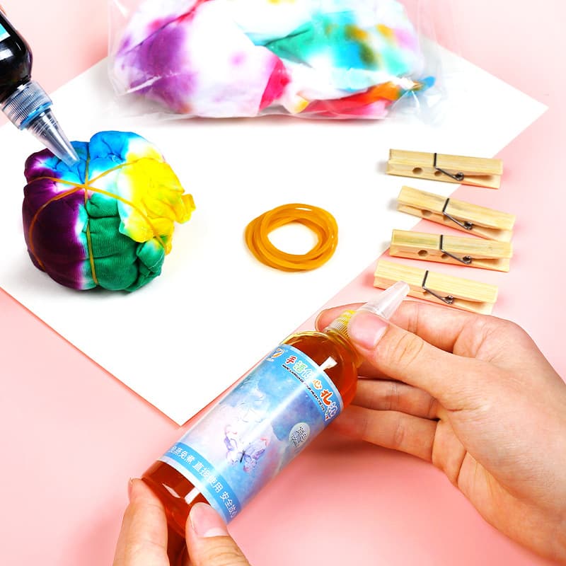 Children's art dye handmade, materials set, cloth, pigment T-shirt, DIY, full set 3