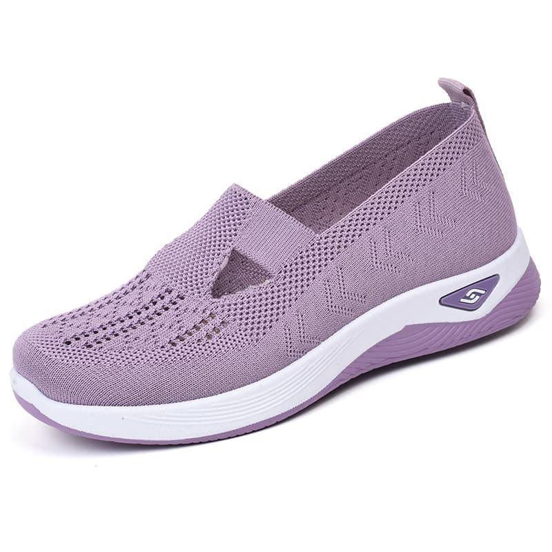 (Cross-border trading), summer casual footwear, women's espadrilles, “mom shoes”, spring 2025 collection, plus size, easy to put on, made with flyknit technology 5