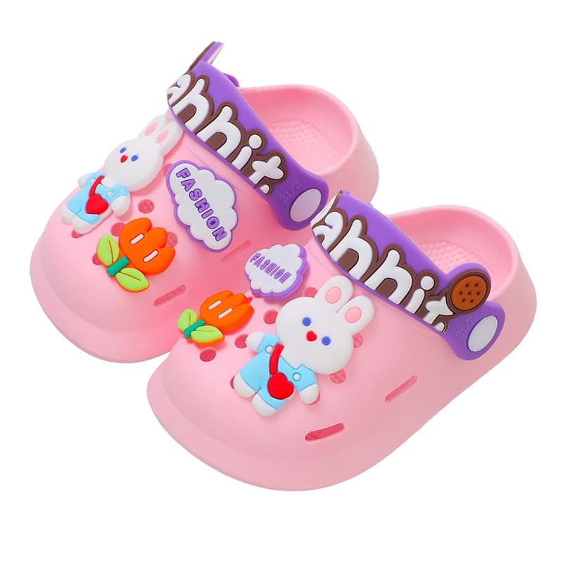 Children's cartoon non-slip Crocs-style slippers for boys for early age, suitable for outdoor wear, 2-6 years 5