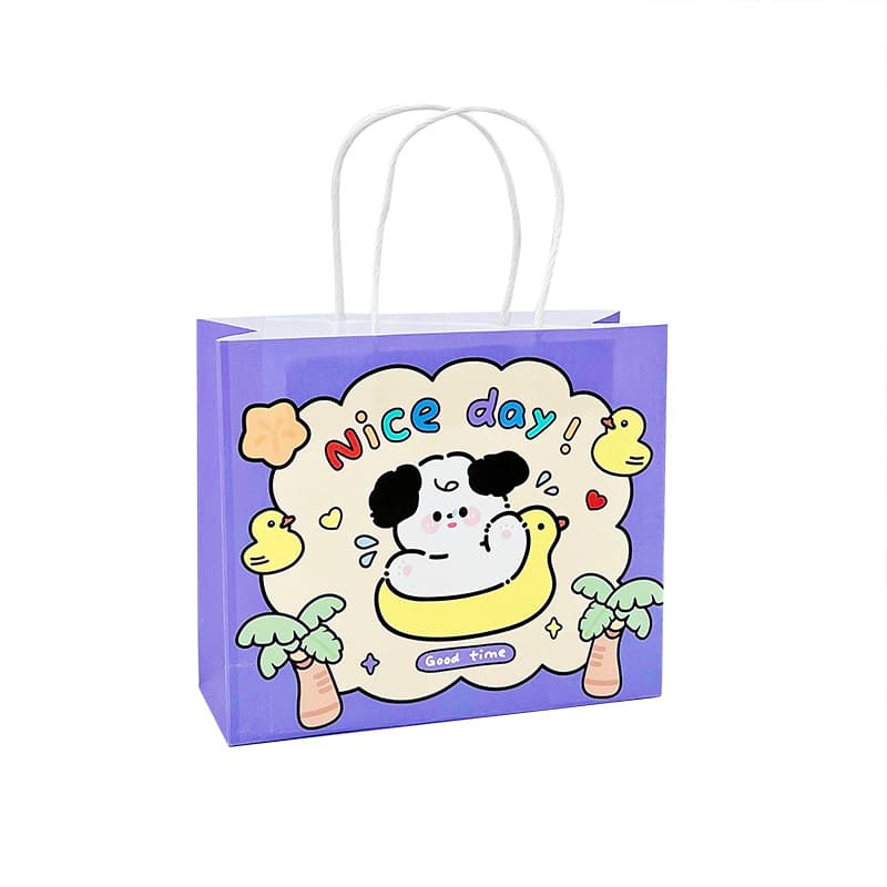 Genuine cartoon cute linen bag, pack, Birthday gift 5