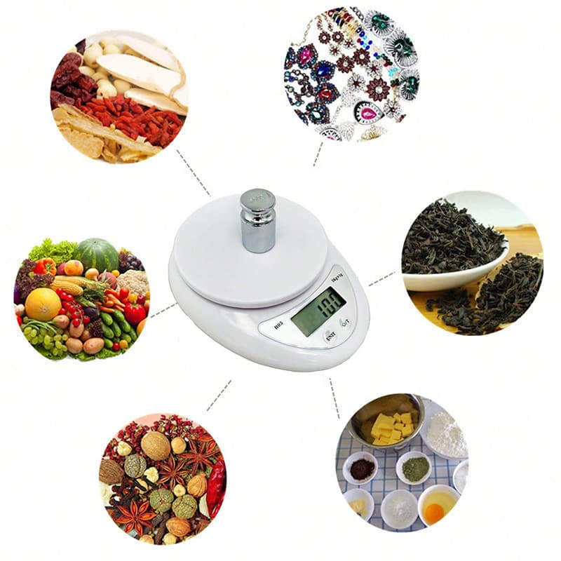 Cross-border high-precision kitchen scale electronic weighing 1g weighing cake weighing baking electronic scale household small food scale 3