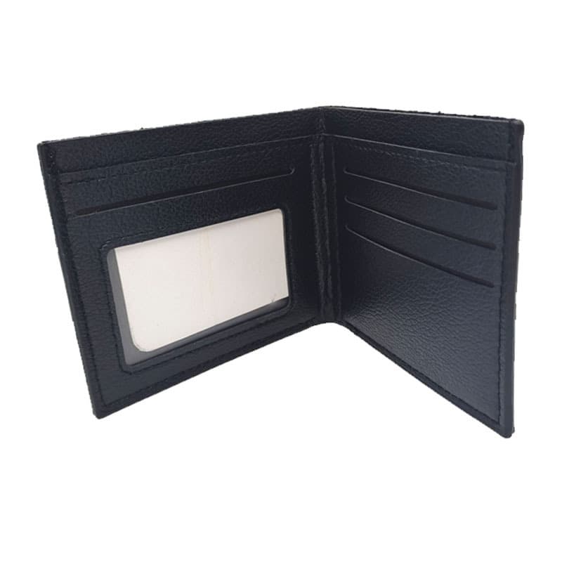 (Cross-border trading), fashionable polyurethane wallet, short card holder, simple and elegant design, with your logo imprint 3