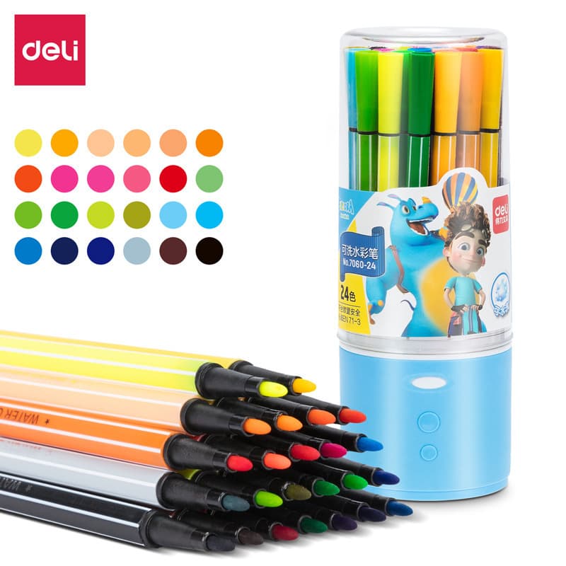 Watercolour, children's crayons, washable, 12 colors, 24 colors, 36 colors 7
