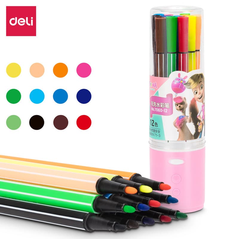 Watercolour, children's crayons, washable, 12 colors, 24 colors, 36 colors 9