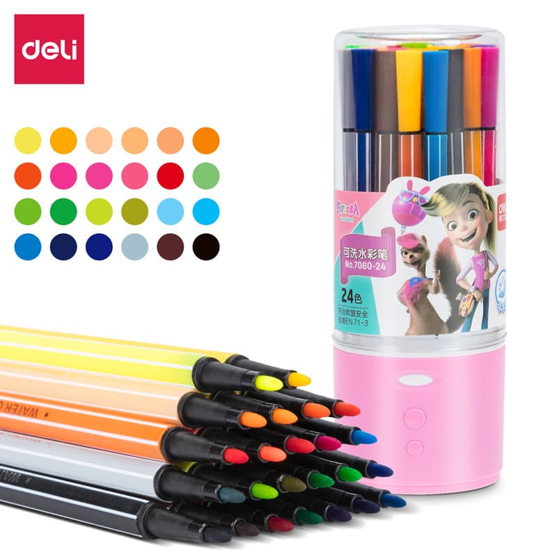 Watercolour, children's crayons, washable, 12 colors, 24 colors, 36 colors 10