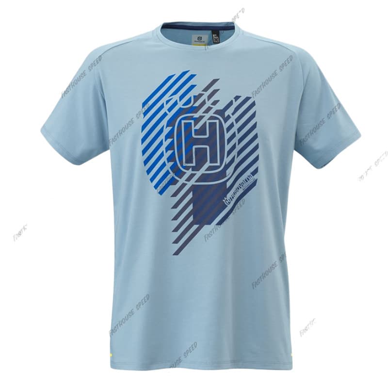 Husqvarna's new off -road T -shirt Huswana short -sleeved cycling clothes surrender motorcycle clothes locomotive 4