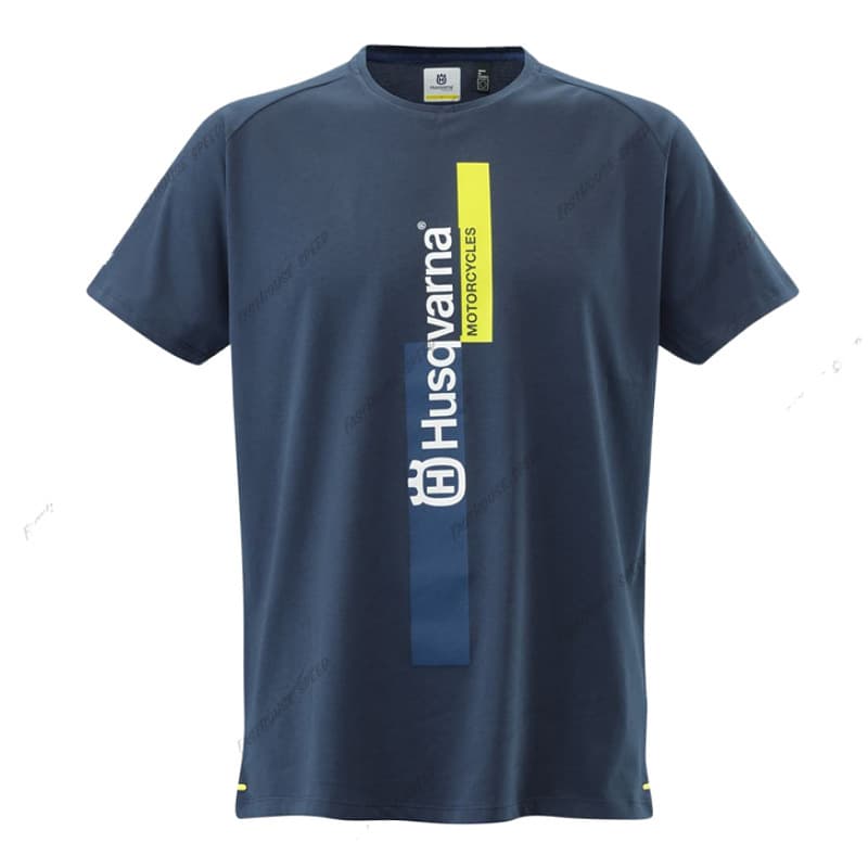 Husqvarna's new off -road T -shirt Huswana short -sleeved cycling clothes surrender motorcycle clothes locomotive