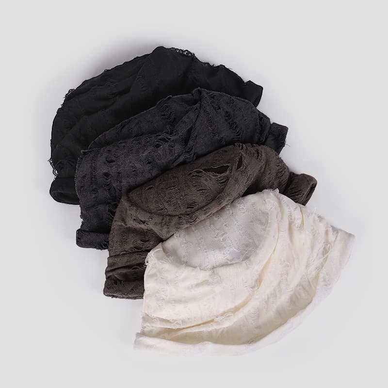 Light and thin bucket, breathable comfortable retro hat 3