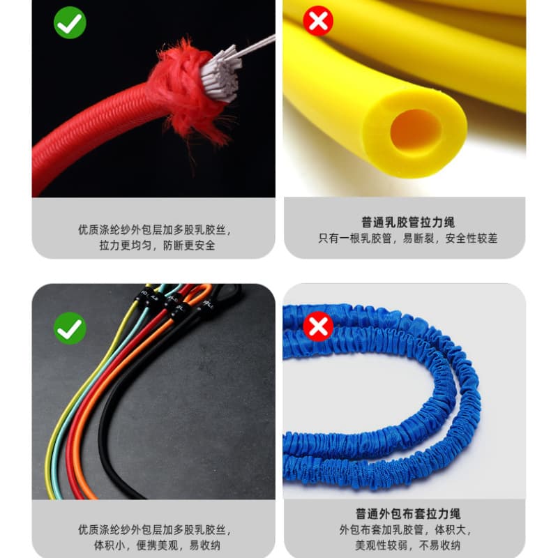 Universal set, rope for gym, equipment 3