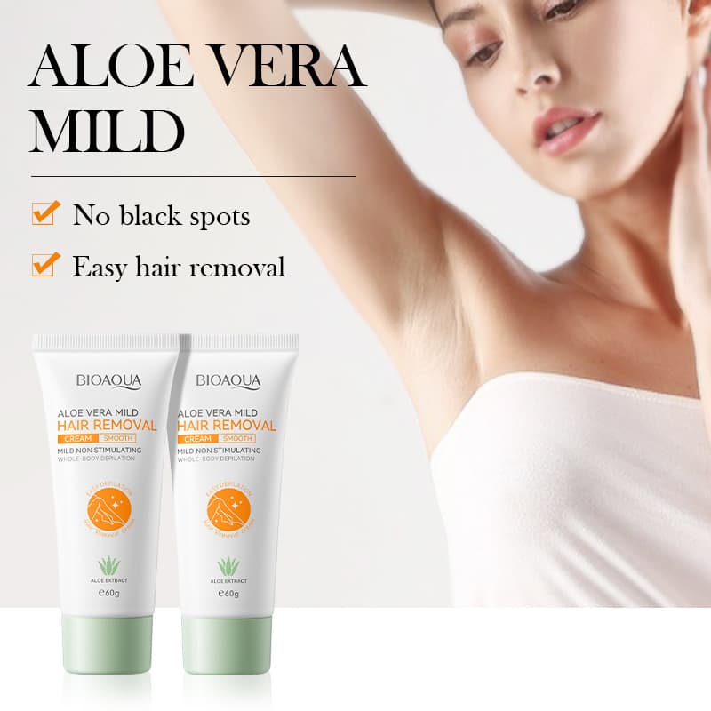 (Cross-border trading), (Wholesale), soft aloe vera gel, hair removal cream for skin care 2