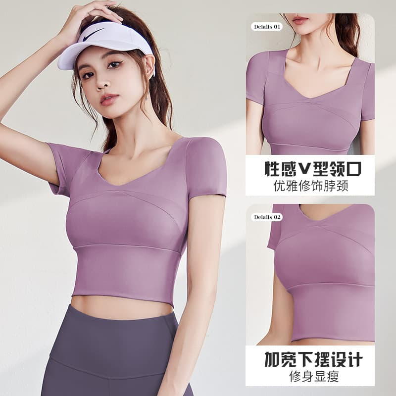 (Cross-border trading), yoga clothing, elastic sports set for training for gym, tight, for running 3