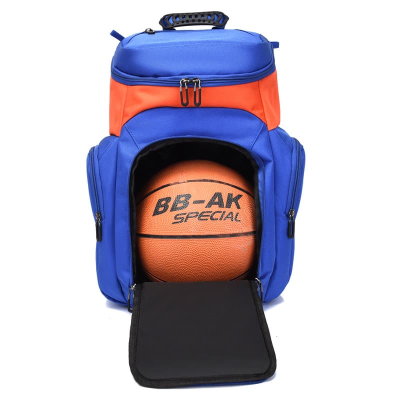Capacious basketball backpack, sports football organizer bag for training, with your logo imprint 4