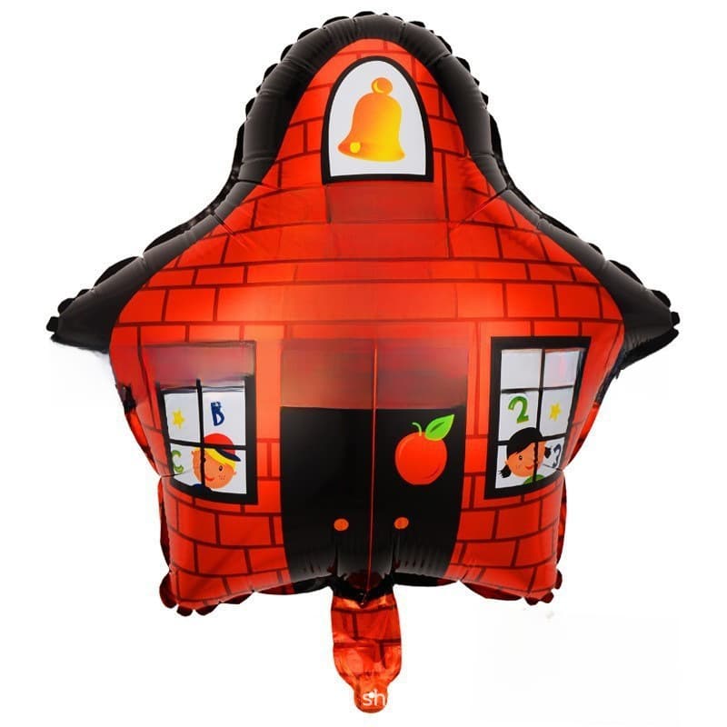 Cross-border new products return to school back to school model aluminum film balloon classroom party decorations 3