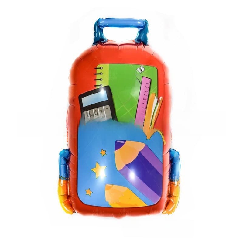 Cross-border new products return to school back to school model aluminum film balloon classroom party decorations 4