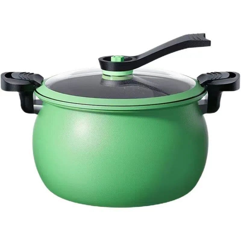 Household multi -function cooker large capacity universal soup pot pumpkin micro -pressure dishes, non -stick micro pressure cooker pot soup pot 5