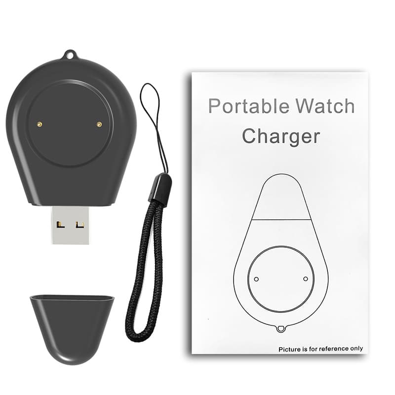 Applicable to my Huali Amazfit T-Rex Ultra water drop-shaped portable portable mini USB charging 5