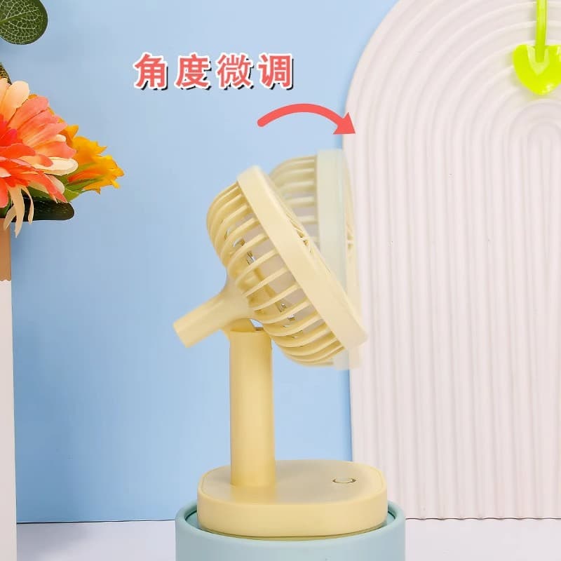 Cream air fan, handheld materials set, DIY, children's handmade diy, Birthday gift 4