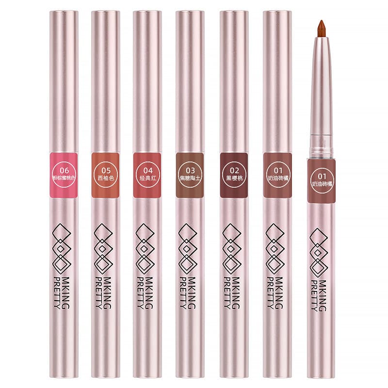 (Wholesale), lip pencil, waterproof lipstick, matte makeup primer, long-term effect, internet celebrity 5
