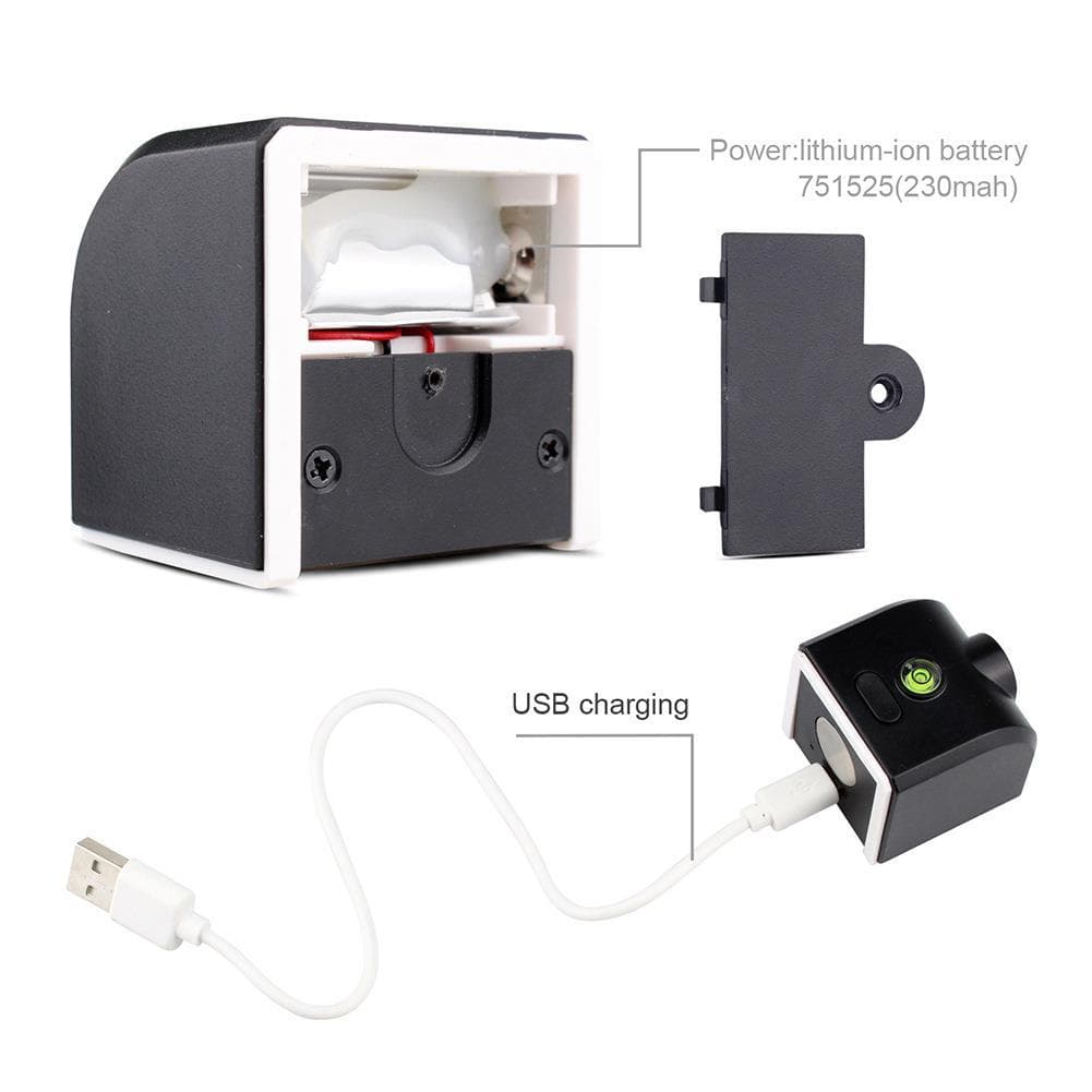 Mini Laser Level, Infrared Light Cross Printer, Line Project 4