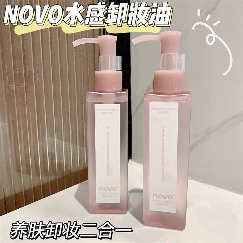Soft makeup remover for sensitive skin for eyes and lips for face, deep cleansing, does not cause irritation 4
