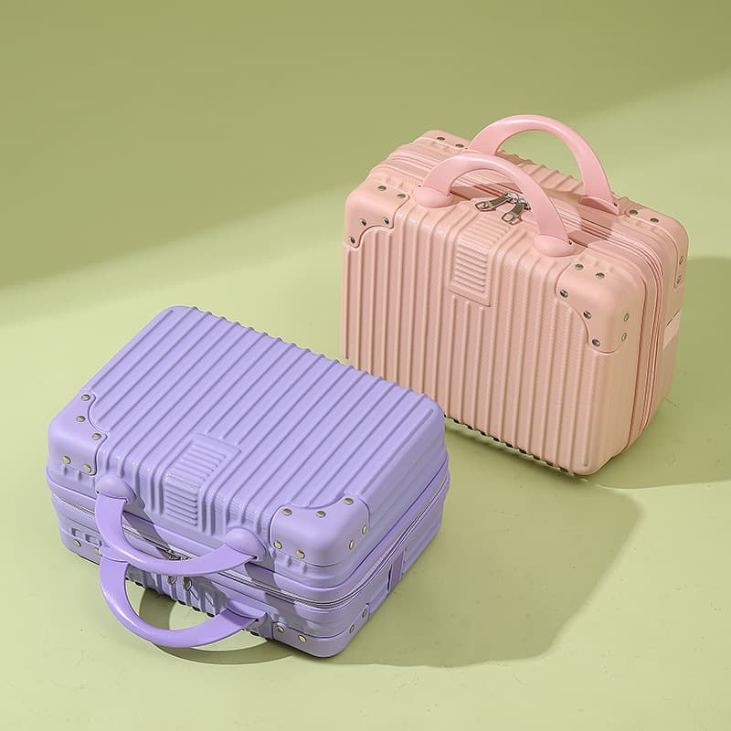 Small suitcase, handheld storage box, organizer bag, custom-made, 14 inch 2