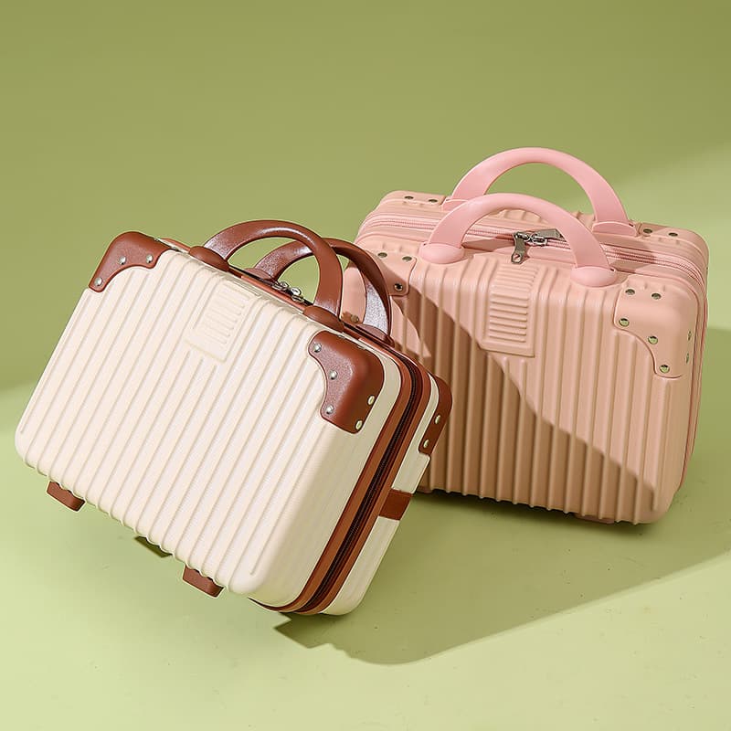 Small suitcase, handheld storage box, organizer bag, custom-made, 14 inch 4