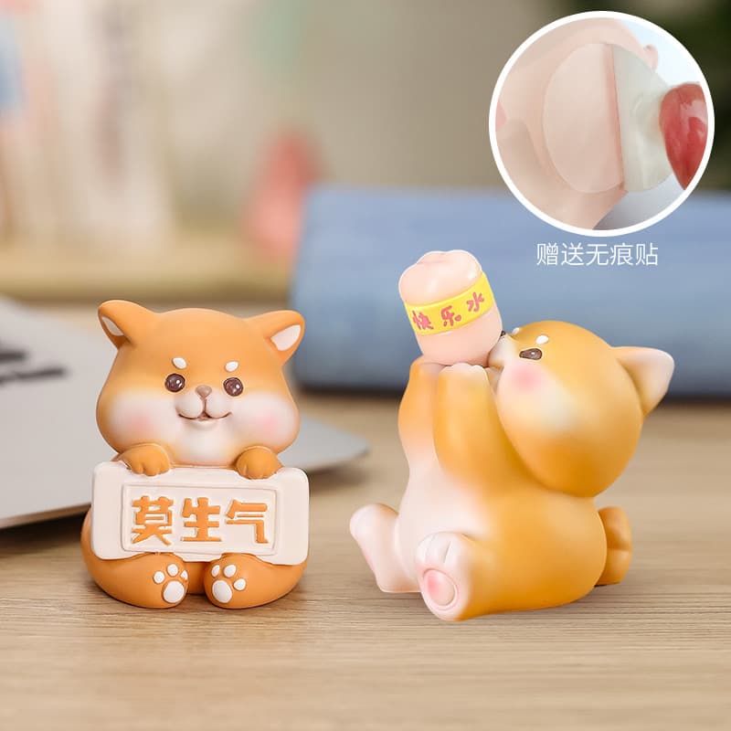 Mo is angry to unzip pig office decoration ornaments animal unzip cartoon school season teacher birthday gift female 2