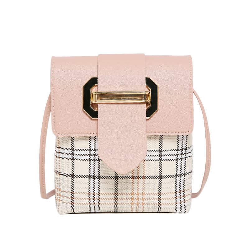 Winter one-shoulder bag, polyurethane mobile phone, wallet, 2023, genuine leather, Korean style 5