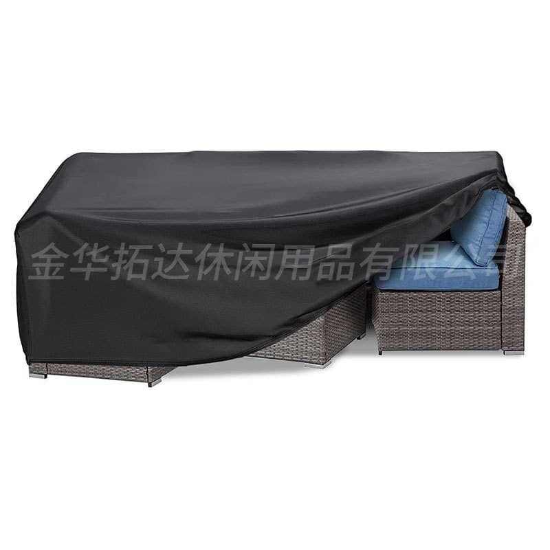Black polyurethane sofa, custom-made, Amazon, oxford cloth 5