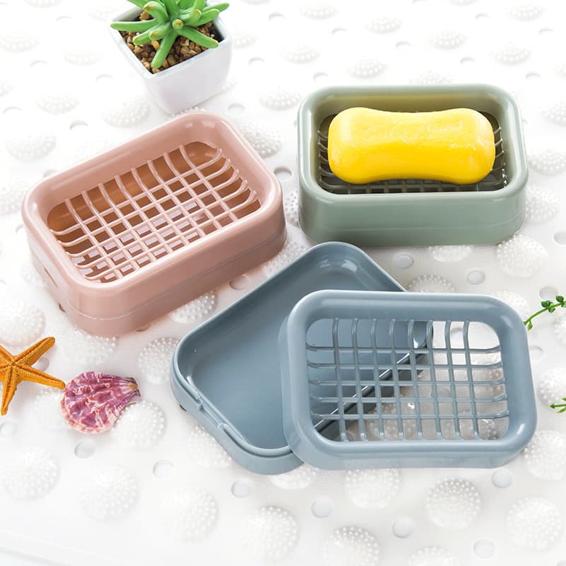 Soap holder, double-layer drying rack, non-slip storage system 2