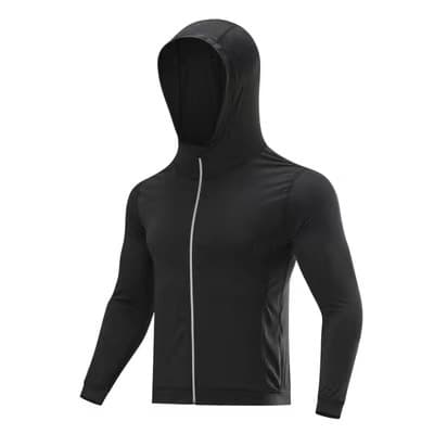 (Wholesale), men's sports quick dry jacket for gym, travel long-sleeve for training, tight, for running 5