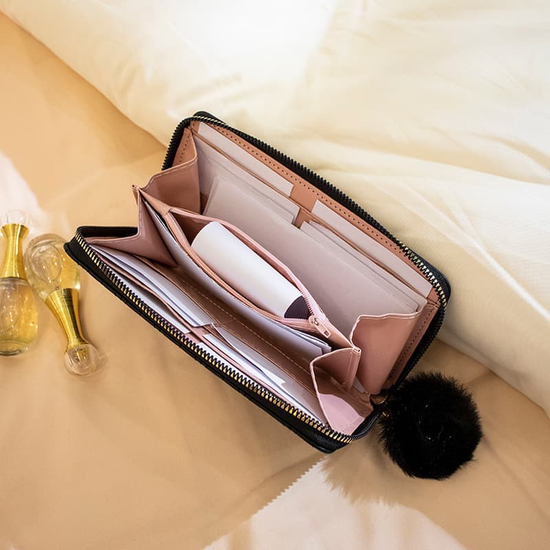 (Cross-border trading), (Wholesale), trend fashionable wallet, long card holder 3