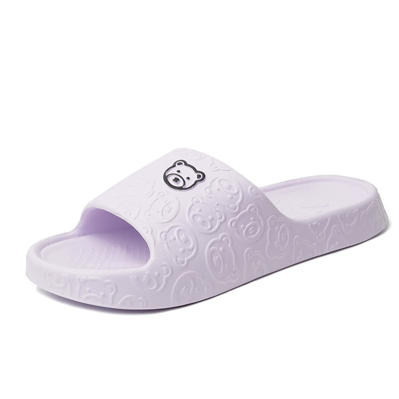 Ultra-soft non-slip women's slippers, home summer men's slippers for bathroom, antibacterial treatment 5