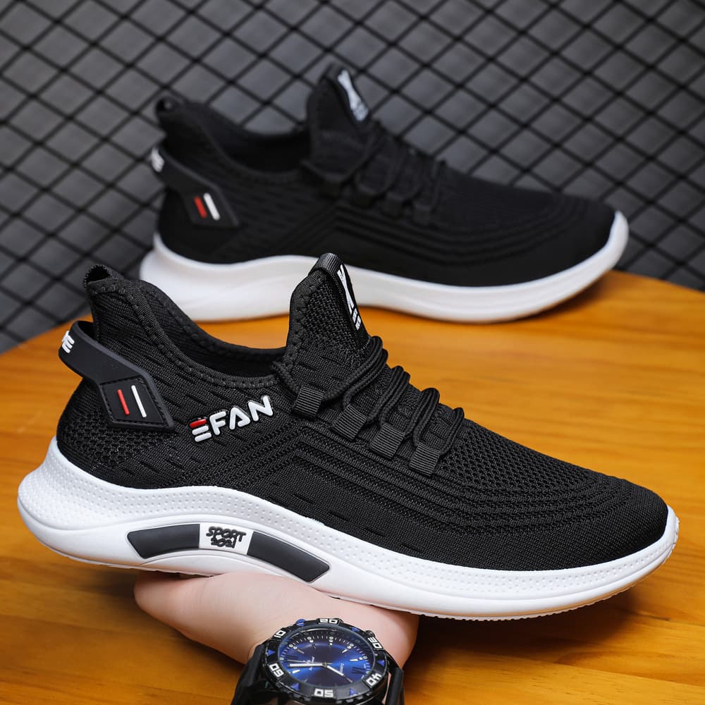 (Cross-border trading), (Wholesale), breathable trend universal casual lightweight white sneakers, soft sole 2