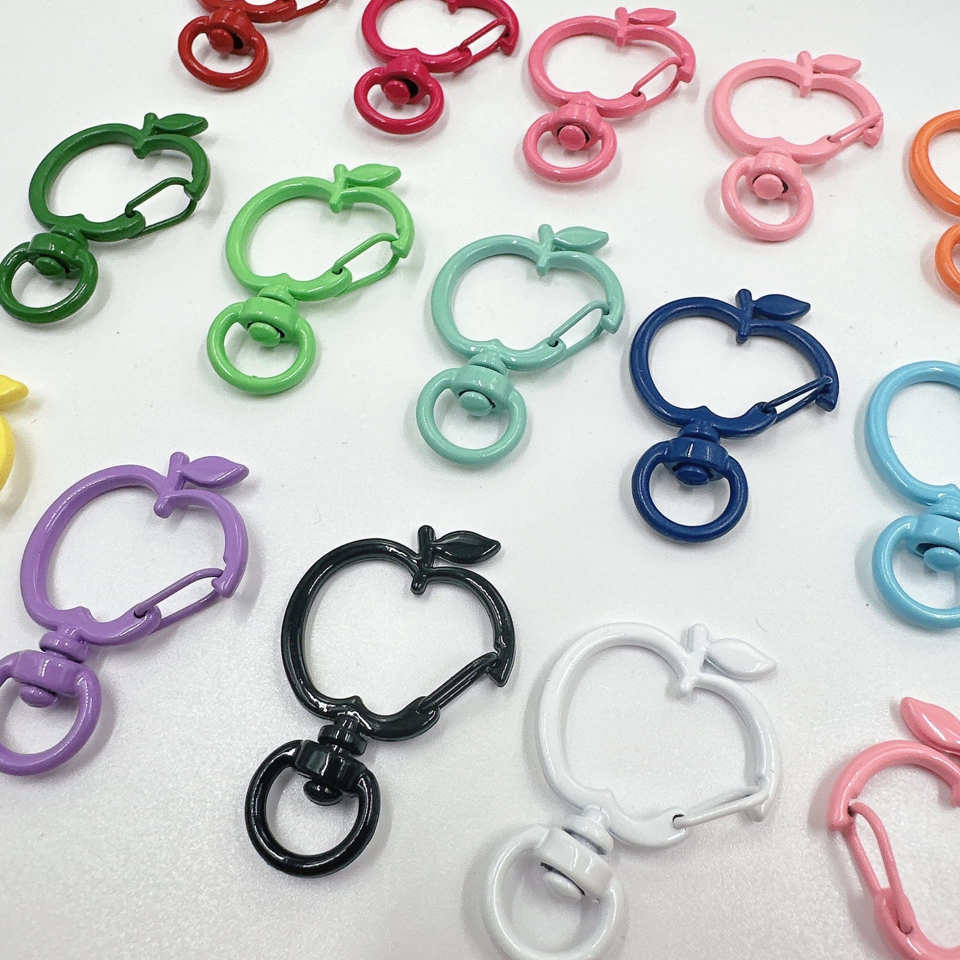 Apple, keychain, pendant handmade, accessory, accessories, DIY 4